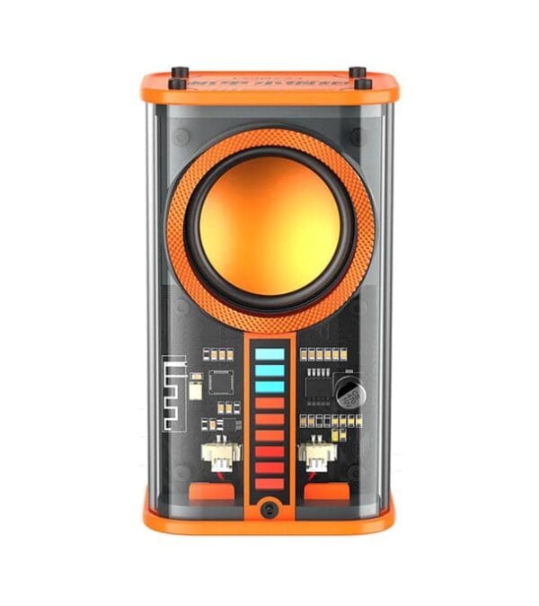 K07 Transparent Mecha Wireless Bluetooth Speaker - Image 3