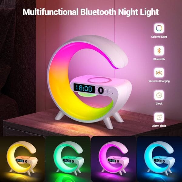 Multifunctional Bluetooth Night Light - Image 2